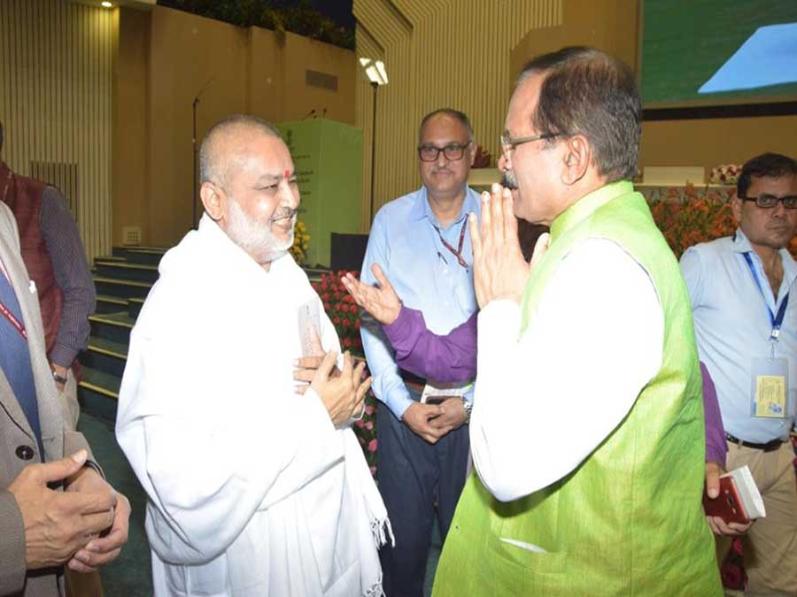 Postal Release of Maharishi Ji by Prime Minister of India