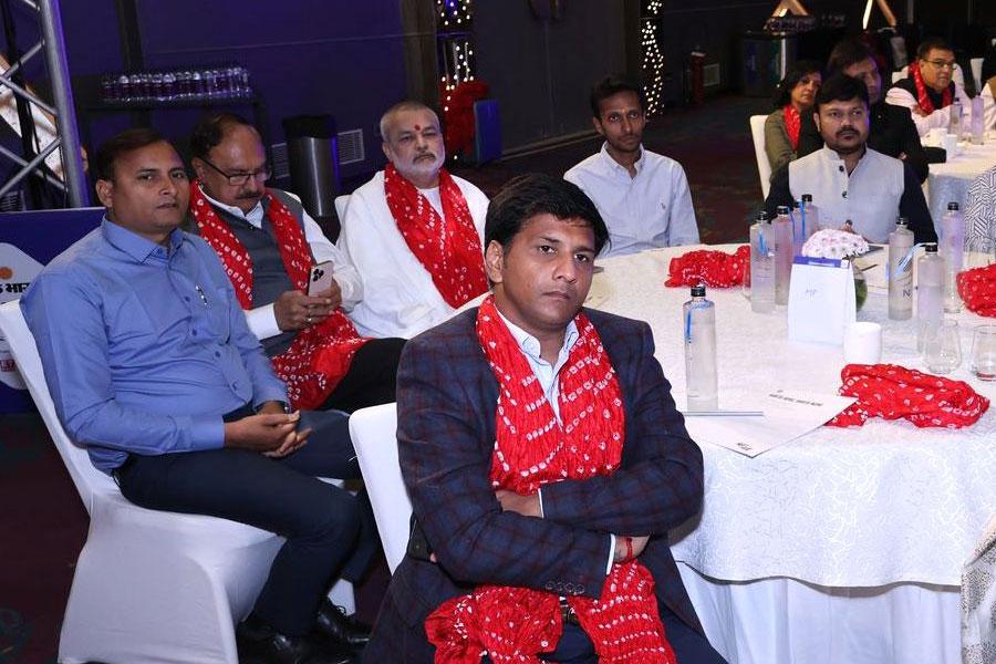 Brahmachari Girish Ji has attended Education Conclave 2025 organised by Bhaskar Group at Delhi. Many eminent scholars have addressed the conclave on different topics like new provisions on education in NEP 2020.
