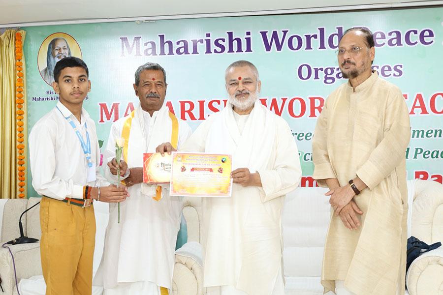 Maharishi World Peace Assembly was organized at Bhopal under the auspices of Maharishi World Peace Movement from 29th March to 4th April 2025.